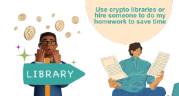 Use crypto libraries or just pay someone to do homework for you